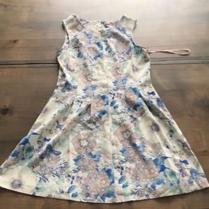 Pastel floral dress